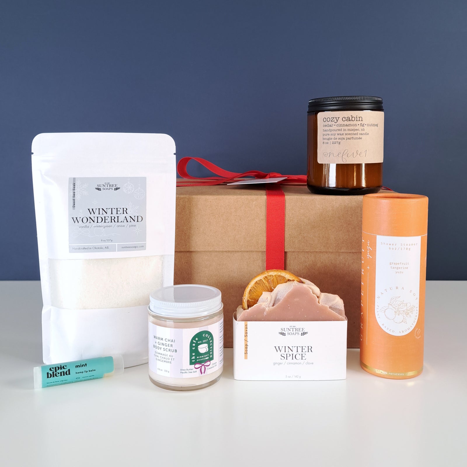 Canadian Spa Gift Basket for Christmas