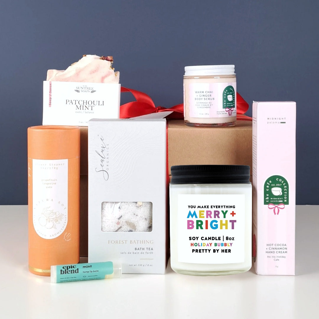 Canadian Spa Gift Basket for Christmas