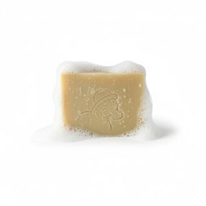 Nova Scotia Fisherman sea salt body wash soap bar with foam