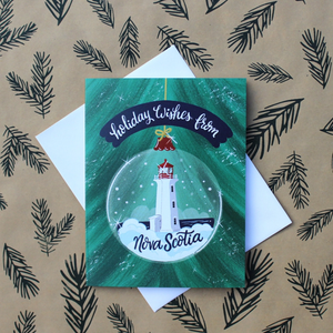Holiday Card - Wishes from Nova Scotia
