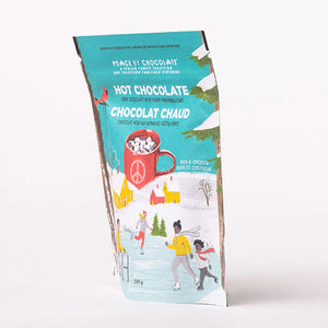 Peace by Chocolate Dark Hot Chocolate side view