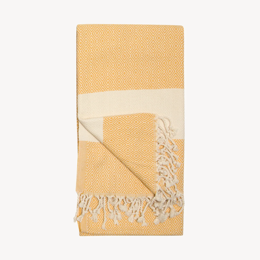 Pokoloko Diamond Towel - Gold