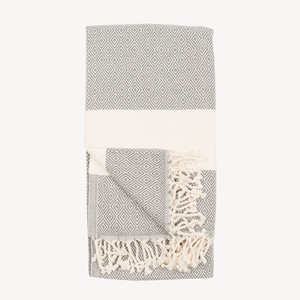 Pokoloko Diamond Towel - Slate