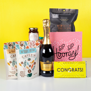 Pop the Bubbly Congratulations Gift Basket Halifax