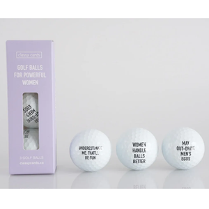 Golf Balls for Powerful Women
