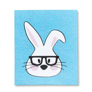 Rabbitwithglassesswedishdishclothsetof2_1