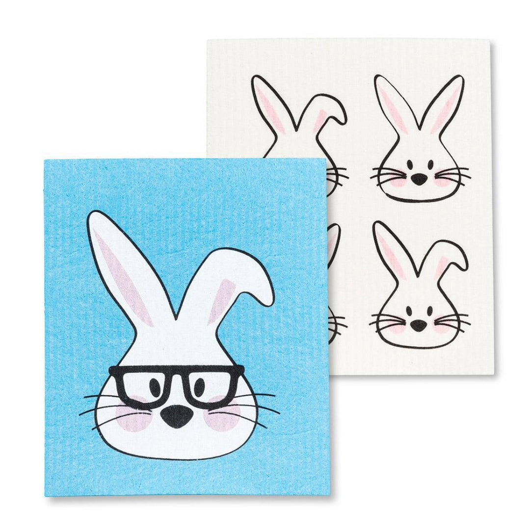 Rabbitwithglassesswedishdishclothsetof2_1