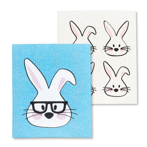 Rabbitwithglassesswedishdishclothsetof2_1