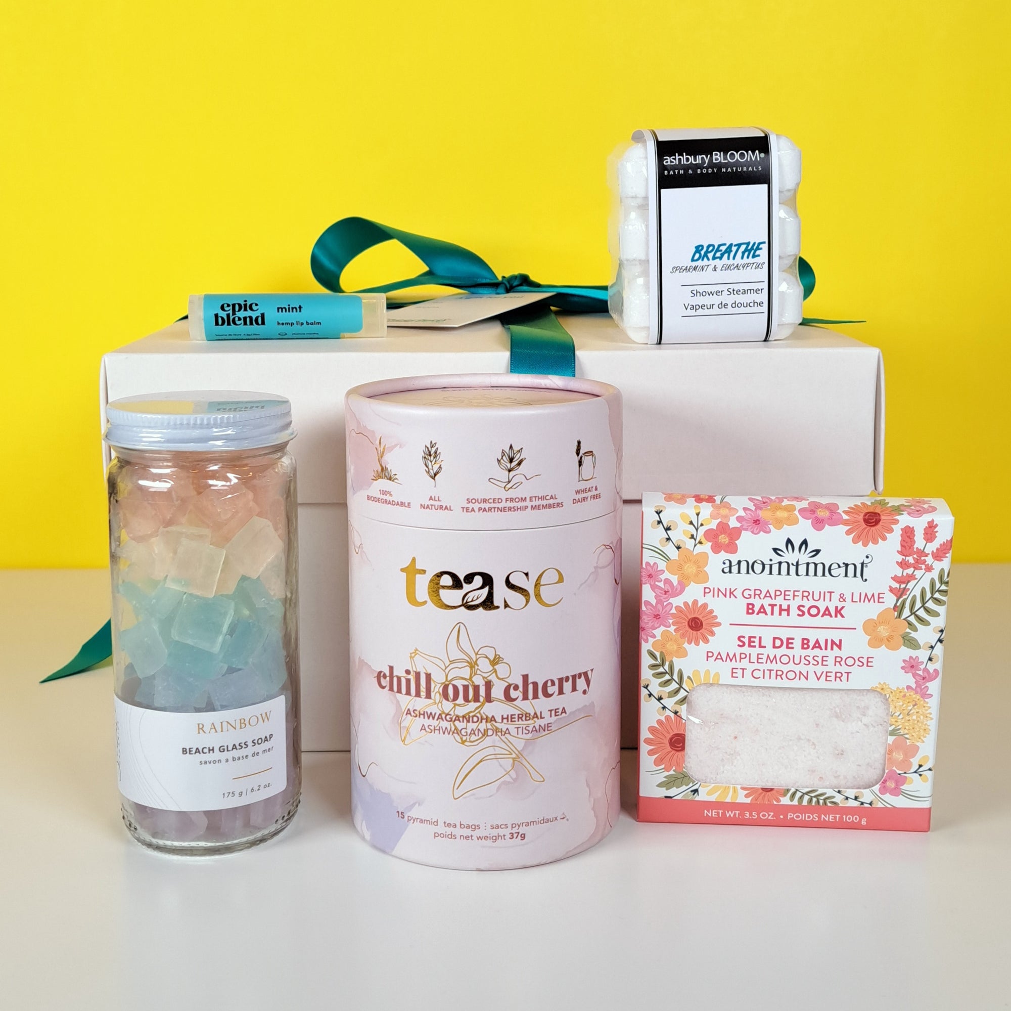 Restful retreat gift box cheerfetti
