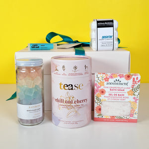 Restful retreat gift box cheerfetti