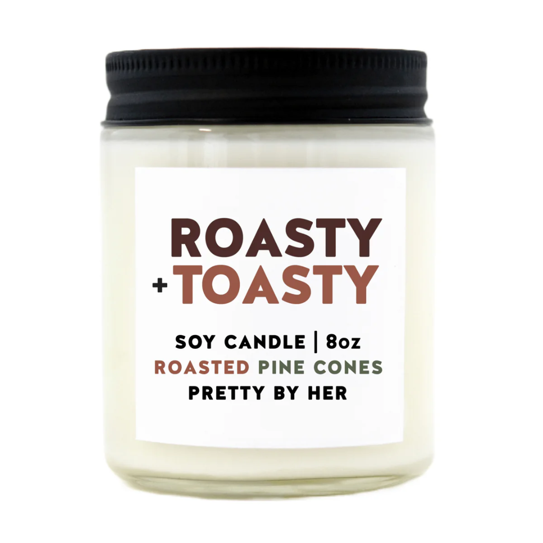 Roasty Toasty candle pretty by her