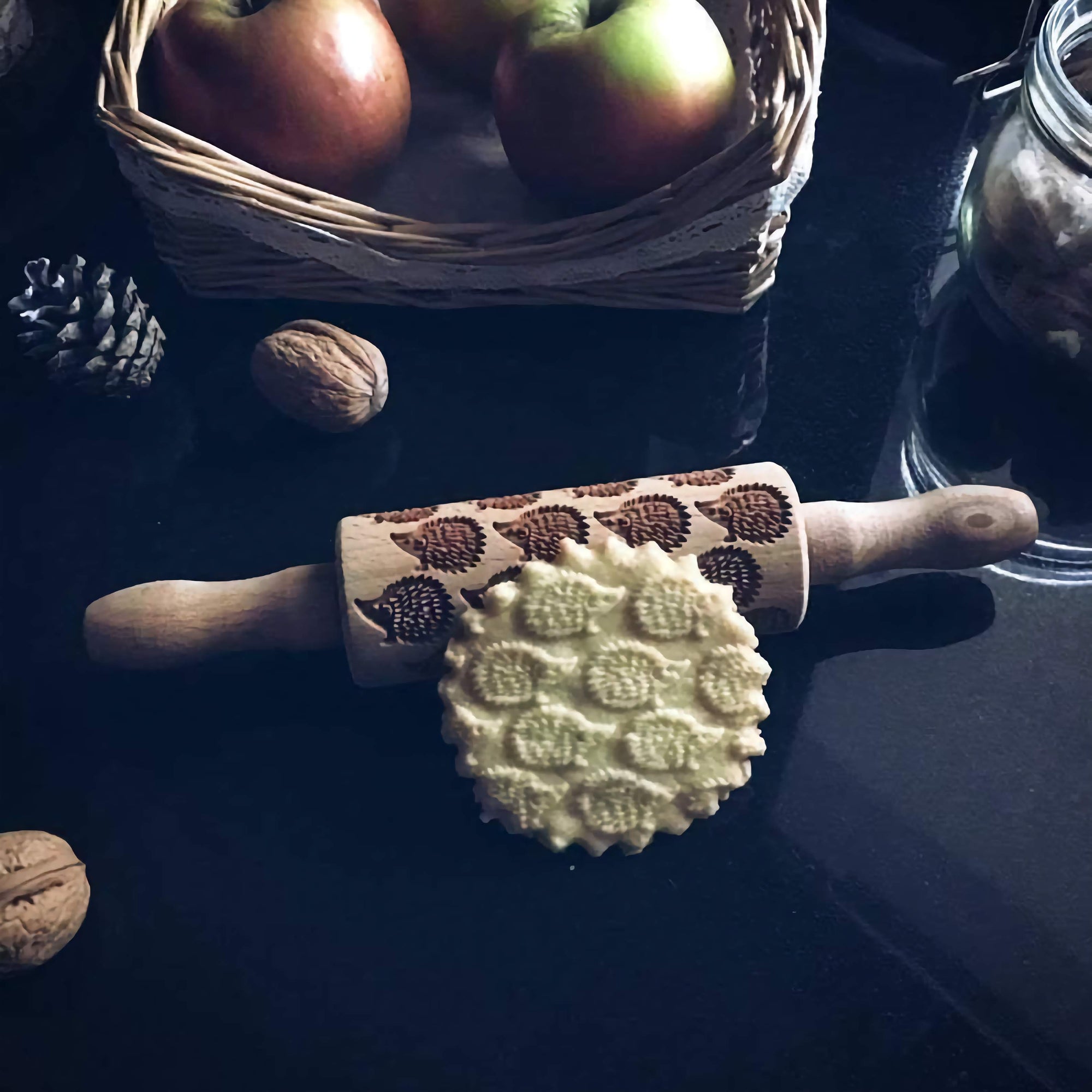 Goody Woody hedgehog rolling pin