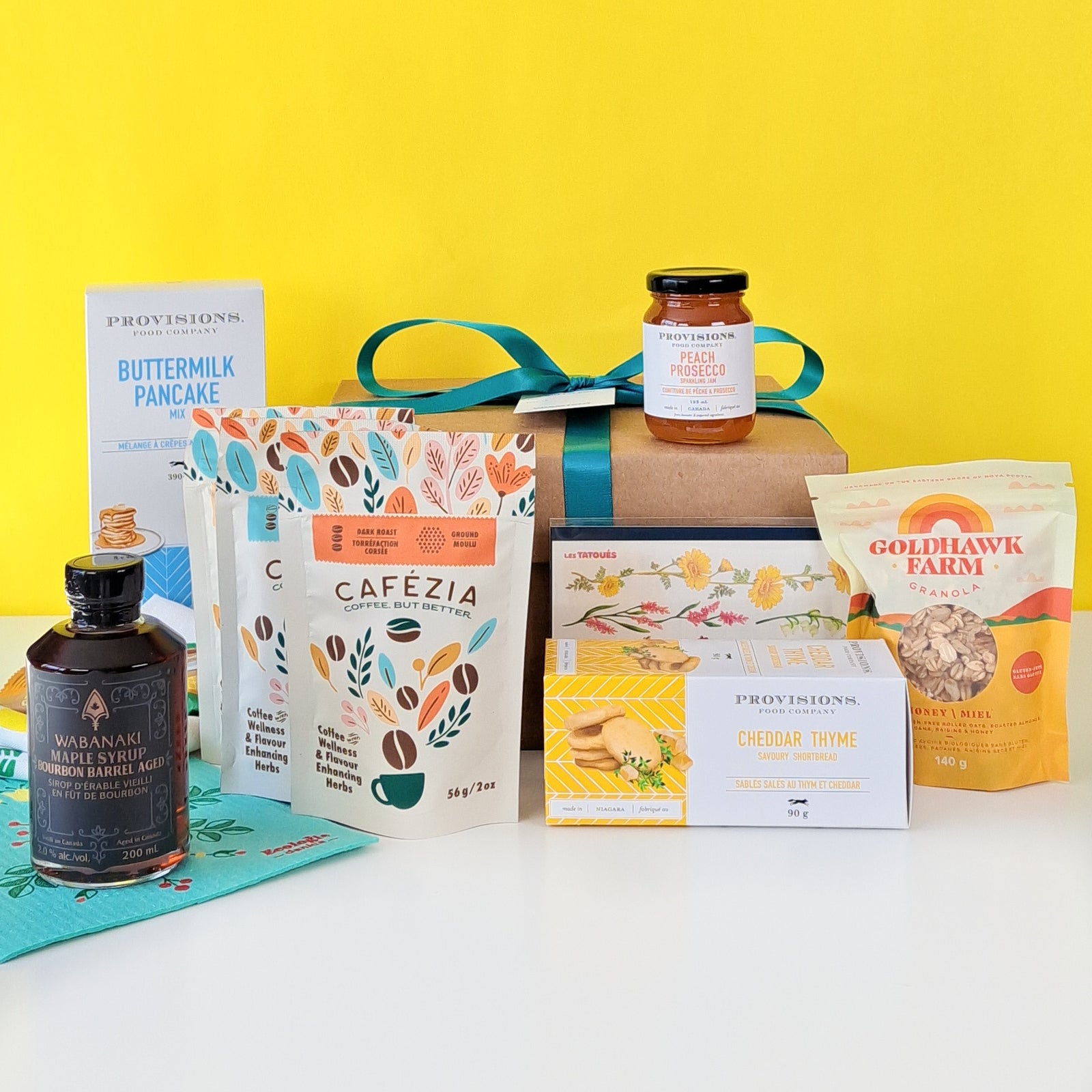 Signs of Spring Easter Modern Gift Basket