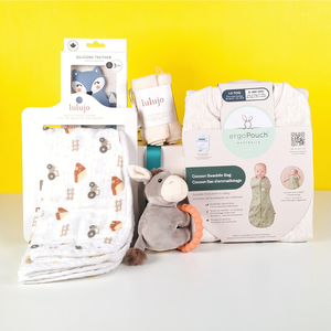 Soft Snuggles Newborn Gift Basket
