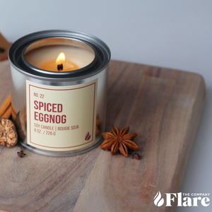 Spiced Eggnog Canadian Soy Christmas Candle