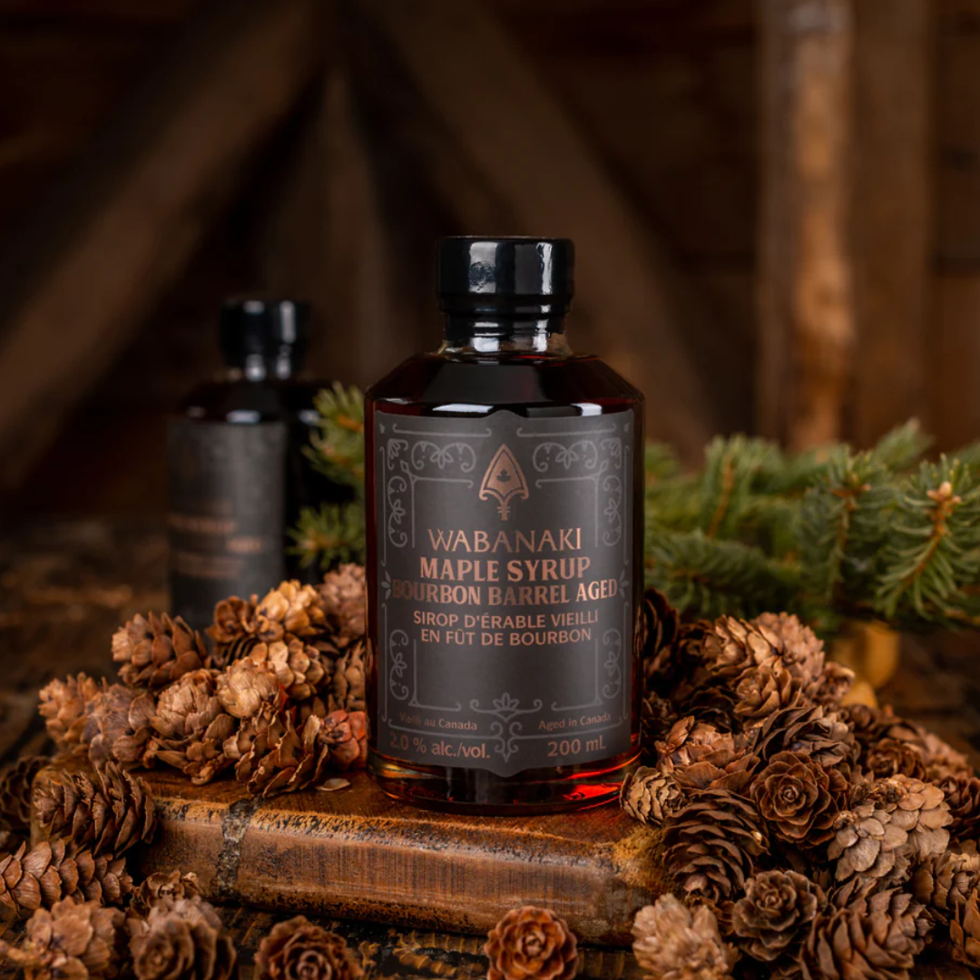 Barrel Aged Bourbon Maple Syrup - Wabanaki Maple