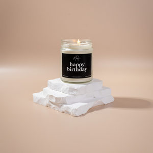 Soy Candle - Happy Birthday