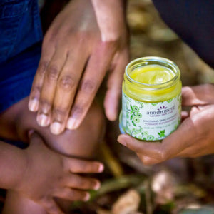 Anointment Baby Soothing Skin Ointment view inside jar