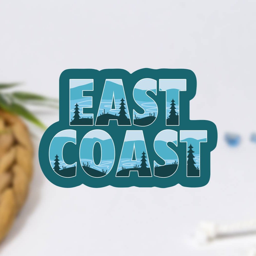 East Coast sticker