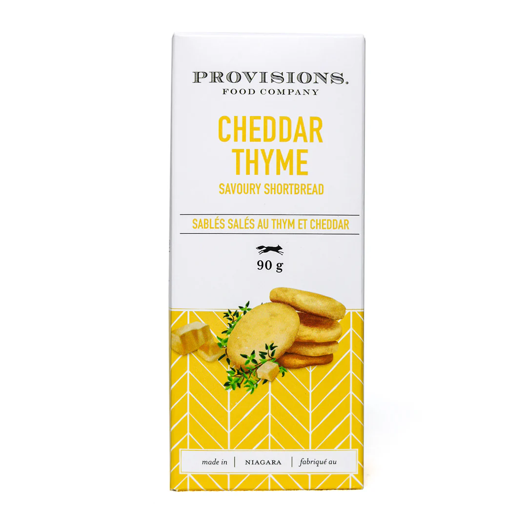 Cheddar Thyme Shortbread - Provisions