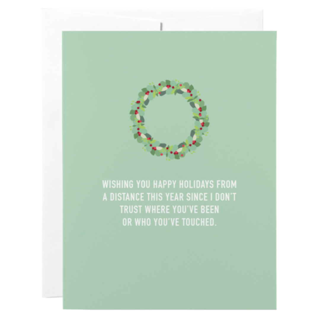 Holiday card - Distance holidays