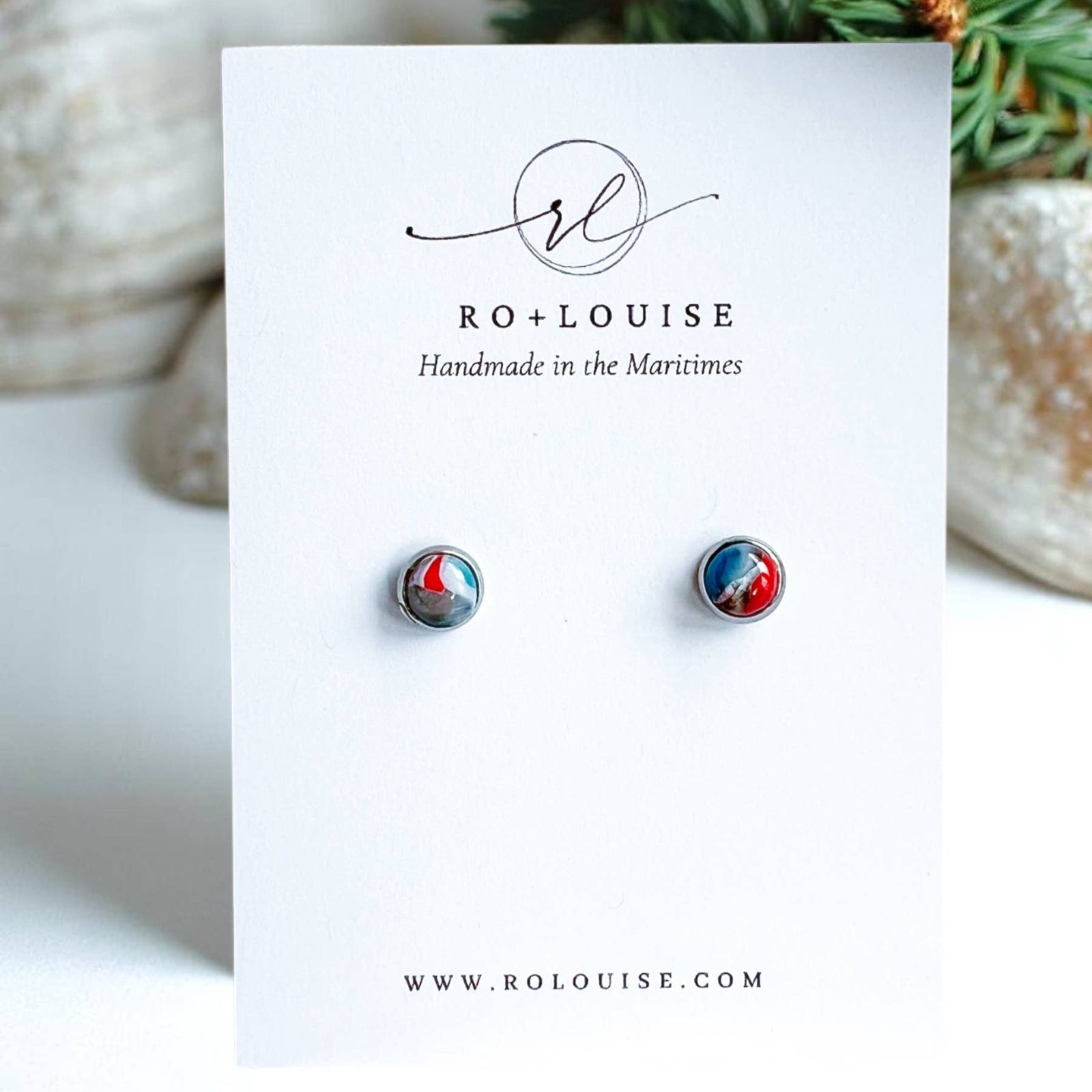 Nova Scotia stud earrings