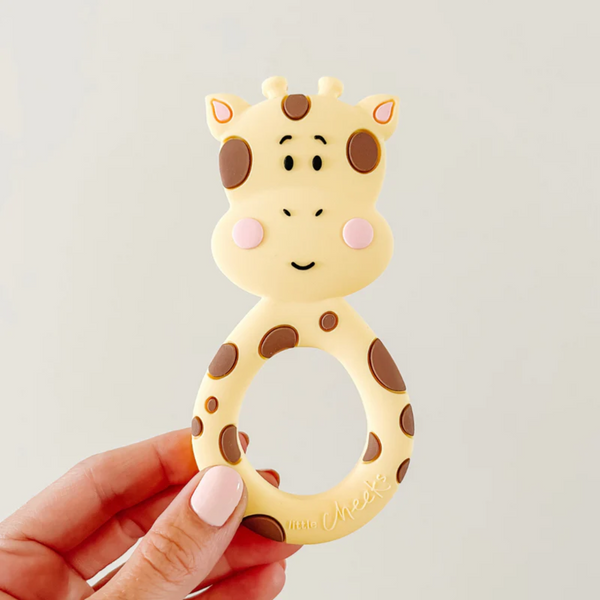 Silicone teether - Giraffe - Cheerfetti Gift Co.