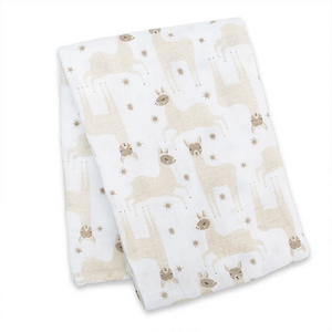 Swaddling Blanket - Modern Llama