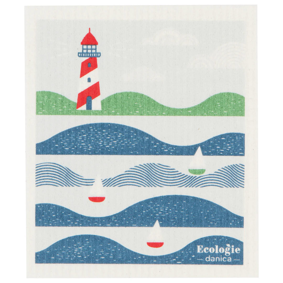 Lighthouse Swedish dishcloth Ecologie