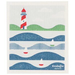 Lighthouse Swedish dishcloth Ecologie