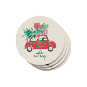 Winter wheels coasters