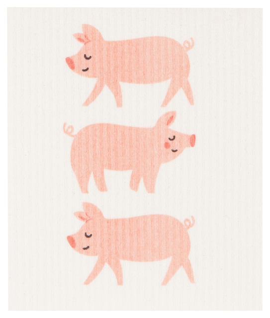 Penny Pig Swedish dishcloth