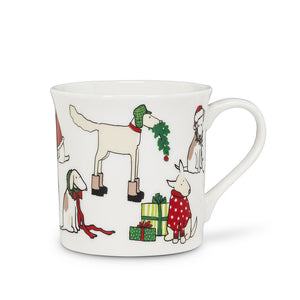 Mug - Holiday dogs