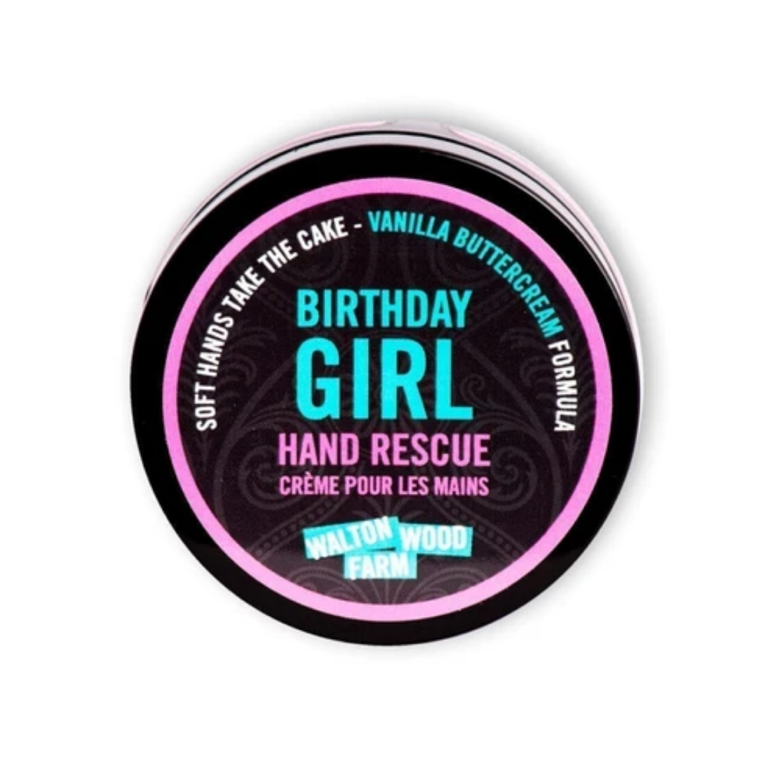 Birthday girl hand rescue