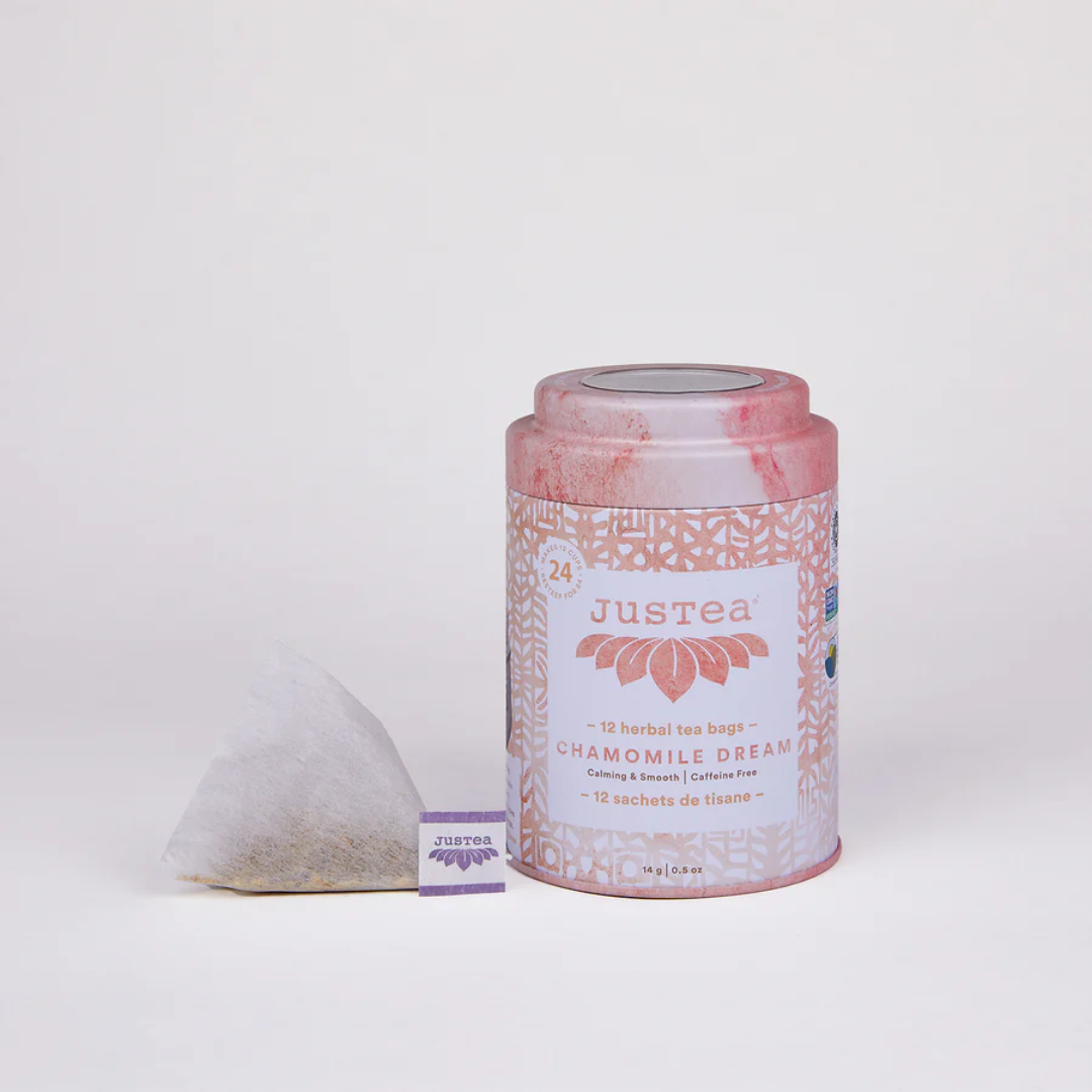 Justea chamomile dream bagged tea