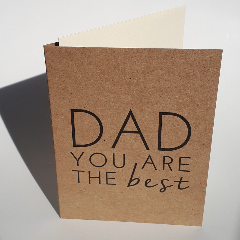 Card - Dad you are the best