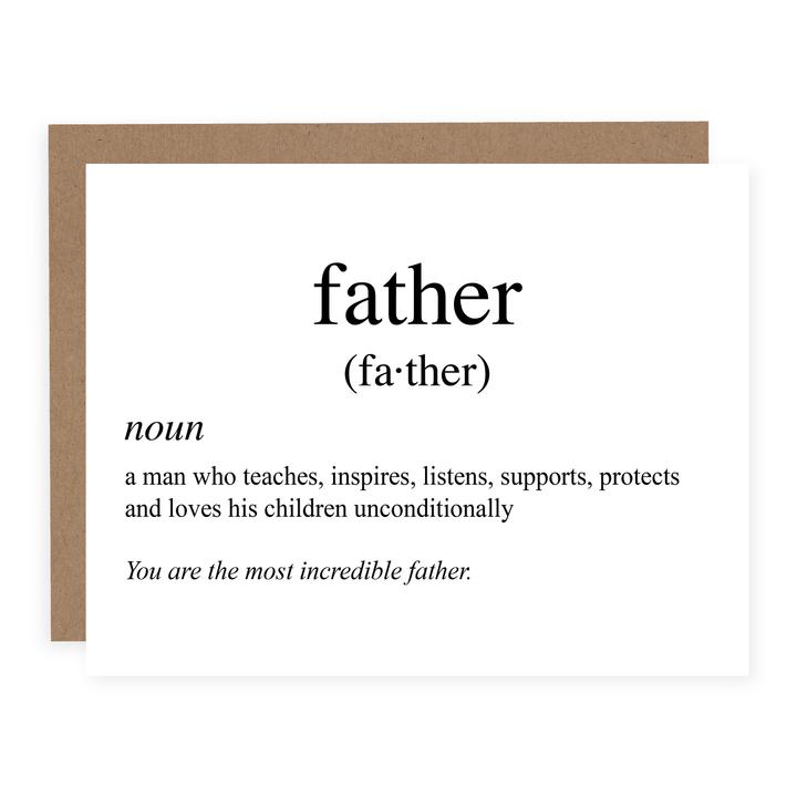 Card - Father definition