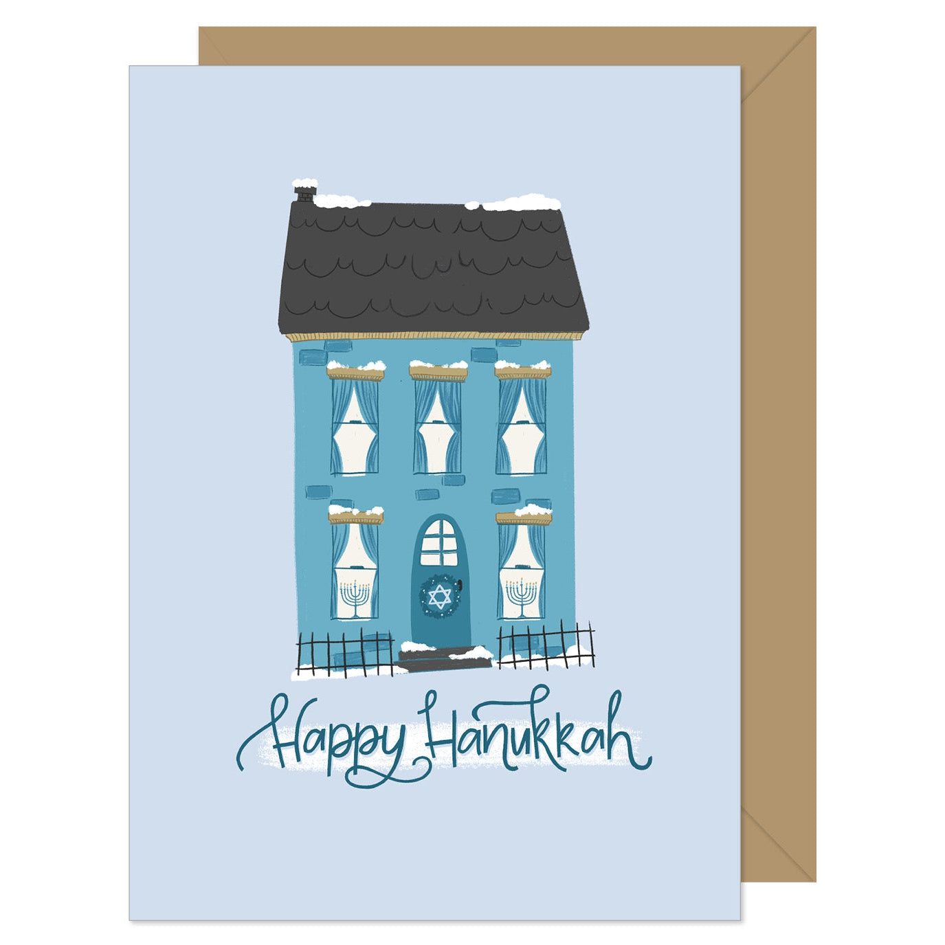 Hanukkah Card - Happy Hanukkah