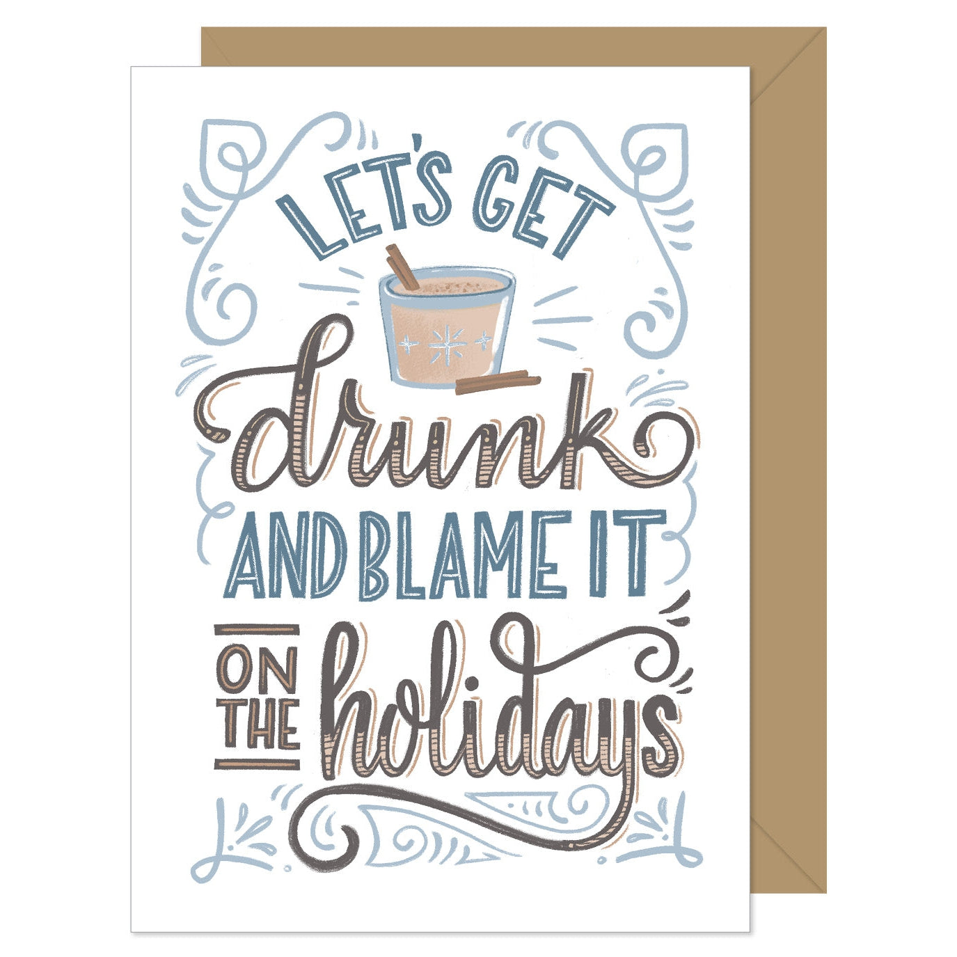 Holiday Card - Drunk holidays