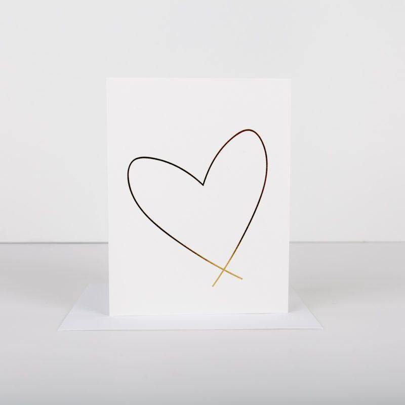 Card - Big heart - Cheerfetti Gift Co.
