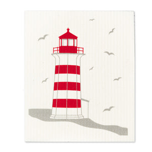 Swedish dishcloths set of 2 - Lighthouses