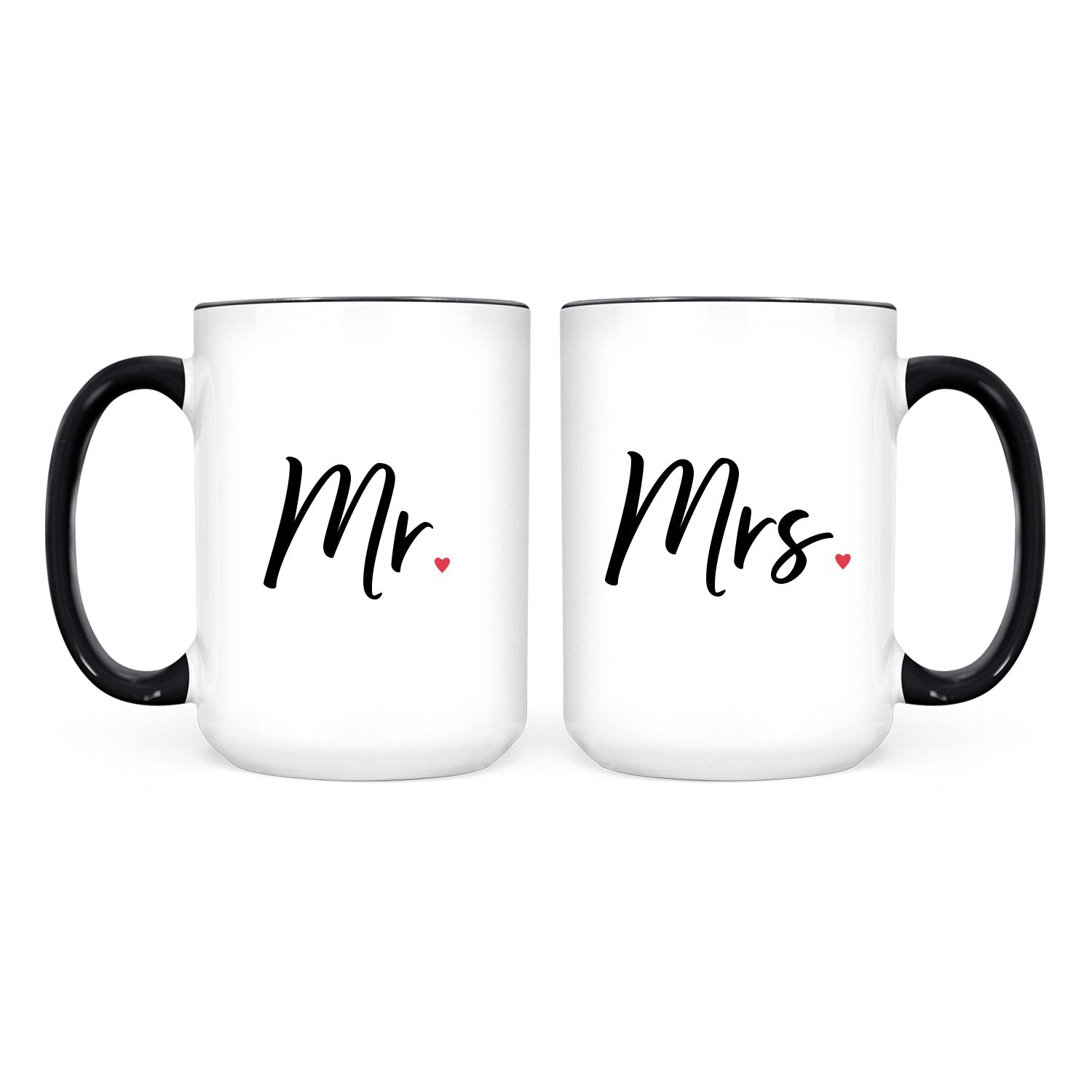 Mr and Mrs mugs - Pretty by Her