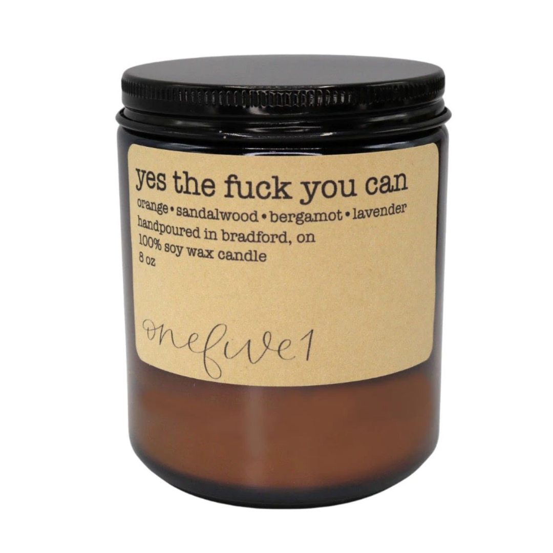 Yes the fuck you can candle OneFive1
