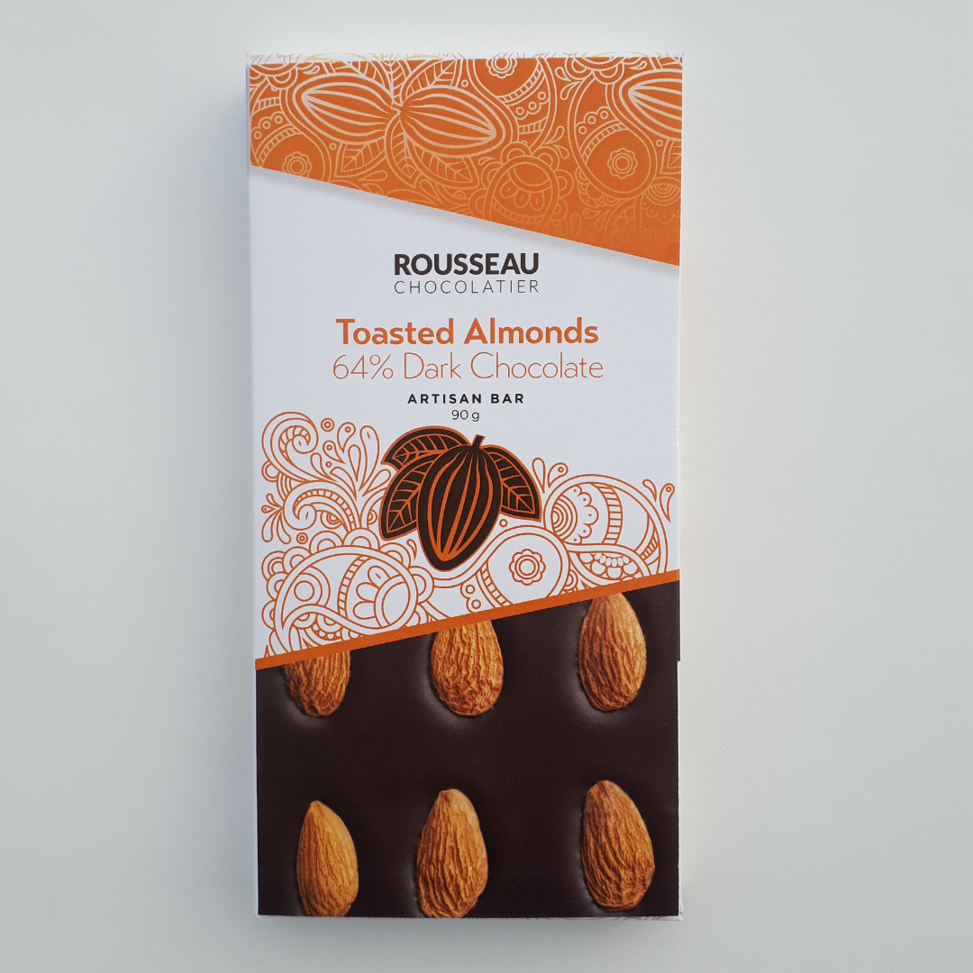 Chocolate - Dark toasted almonds