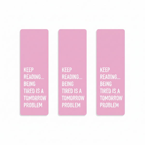 Bookmark - Tomorrow Problem - Cheerfetti Gift Co.