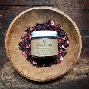 Sage & Thistle Refresh Facial Mask in bowl