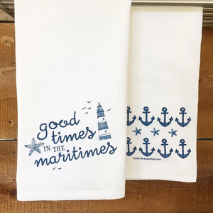 Tea towel - Good times in the Maritimes