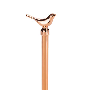 Rose gold bird pen